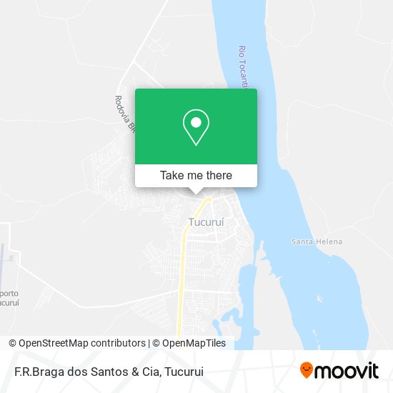 Mapa F.R.Braga dos Santos & Cia
