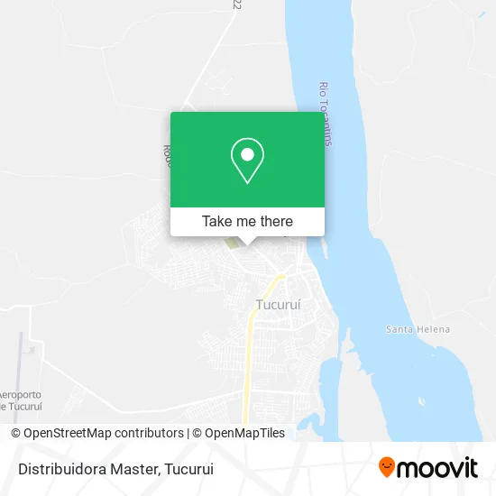 Distribuidora Master map