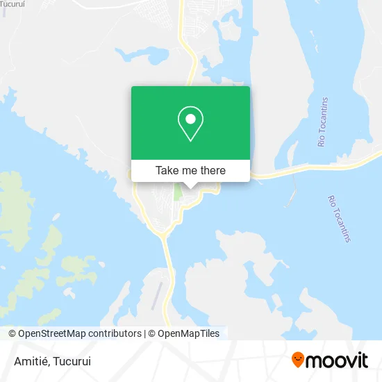 Amitié map