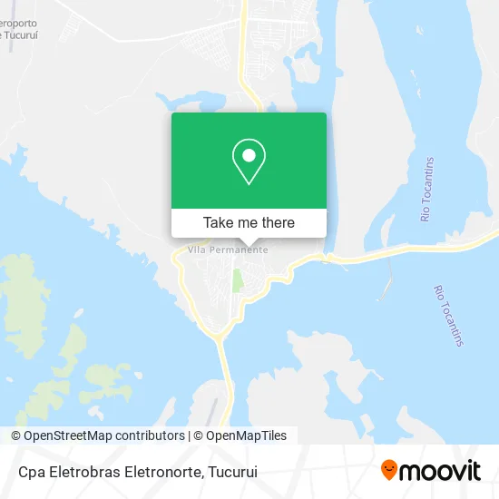 Cpa Eletrobras Eletronorte map