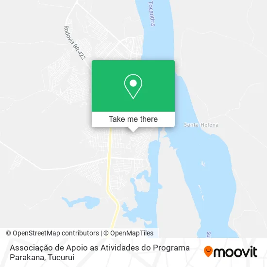 Associação de Apoio as Atividades do Programa Parakana map