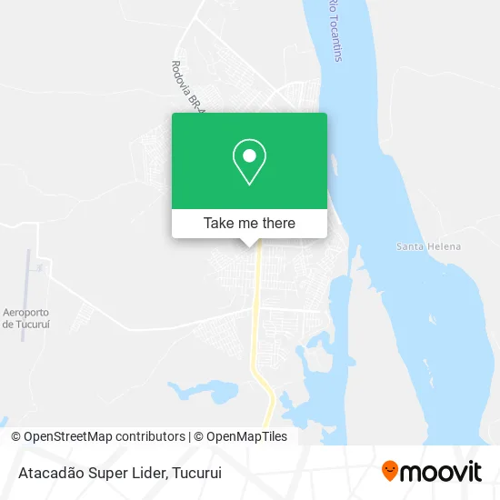 Atacadão Super Lider map