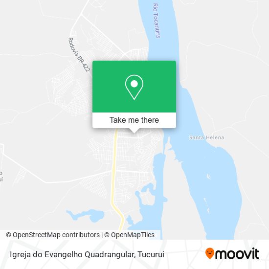 Igreja do Evangelho Quadrangular map