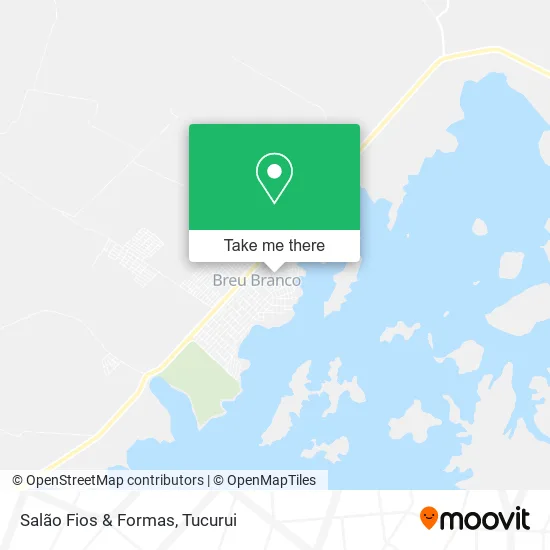 Salão Fios & Formas map