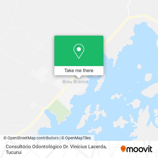 Consultório Odontológico Dr. Vinícius Lacerda map