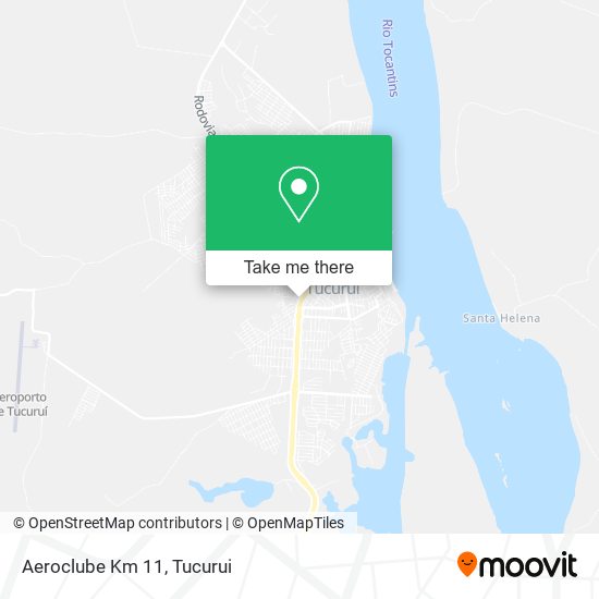 Aeroclube Km 11 map