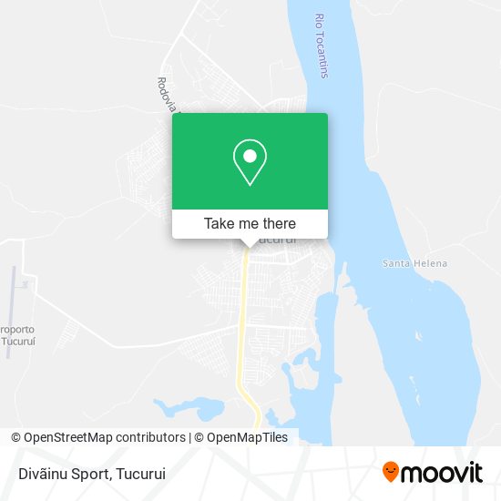 Divãinu Sport map