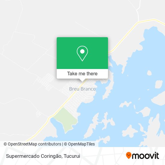 Supermercado Coringão map