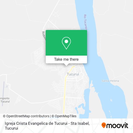 Igreja Crista Evangelica de Tucurui - Sta Isabel map