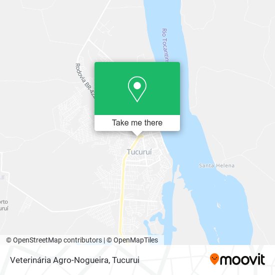 Mapa Veterinária Agro-Nogueira