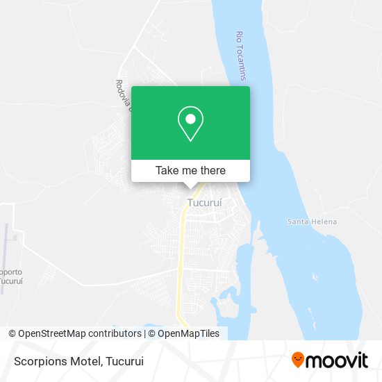 Mapa Scorpions Motel