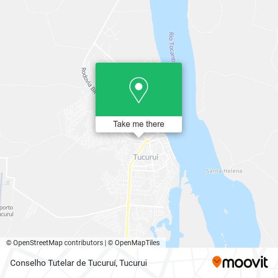 Conselho Tutelar de Tucuruí map