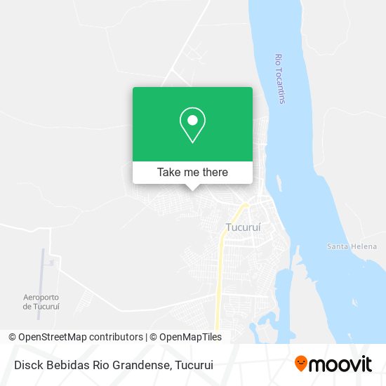 Disck Bebidas Rio Grandense map