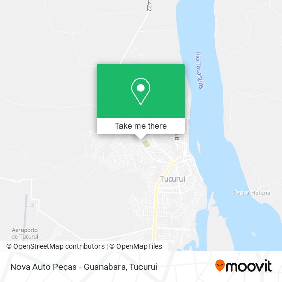 Nova Auto Peças - Guanabara map
