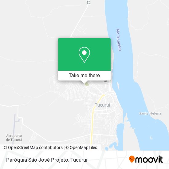 Paróquia São José Projeto map