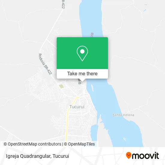 Igreja Quadrangular map