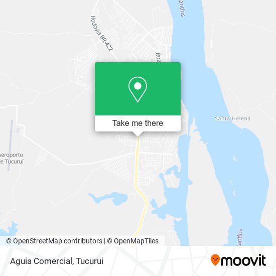 Aguia Comercial map