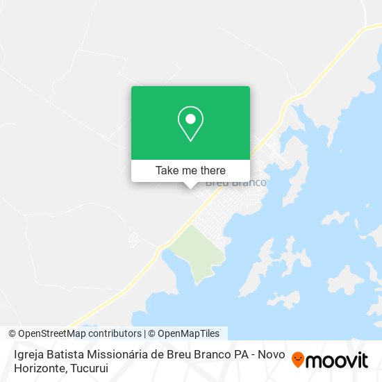 Igreja Batista Missionária de Breu Branco PA - Novo Horizonte map