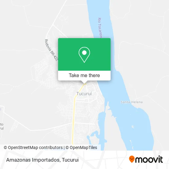 Amazonas Importados map