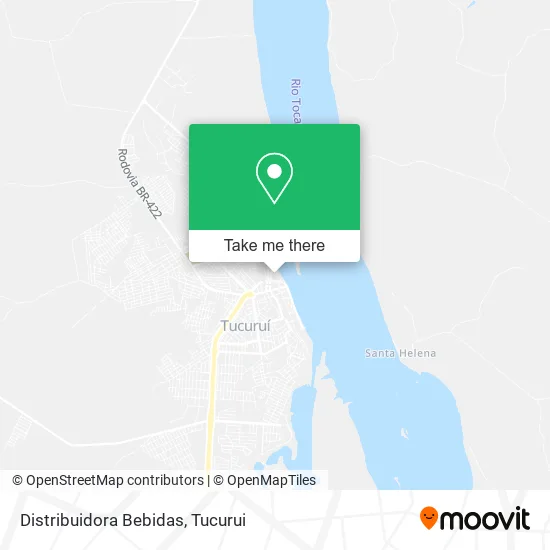 Distribuidora Bebidas map