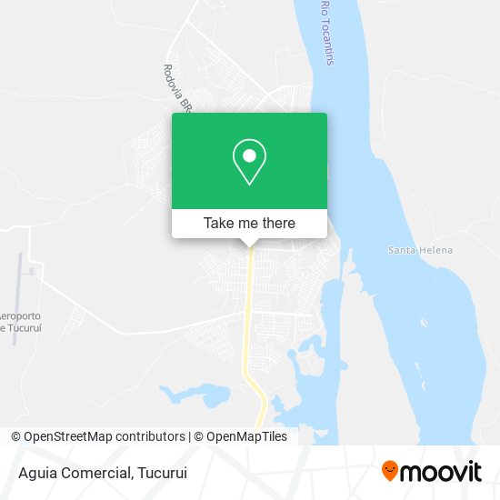 Aguia Comercial map