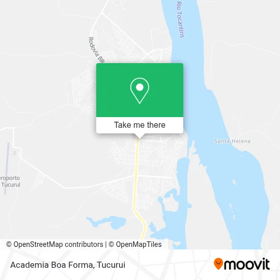 Academia Boa Forma map