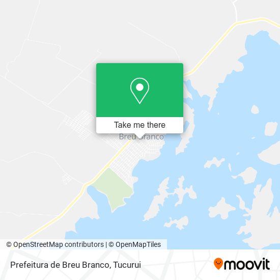 Prefeitura de Breu Branco map