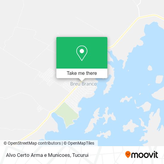 Mapa Alvo Certo Arma e Municoes