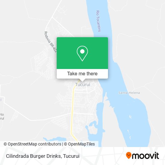 Mapa Cilindrada Burger Drinks