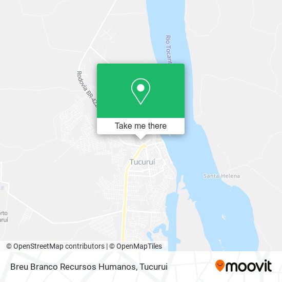 Breu Branco Recursos Humanos map