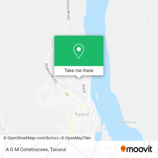 A G M Construcoes map