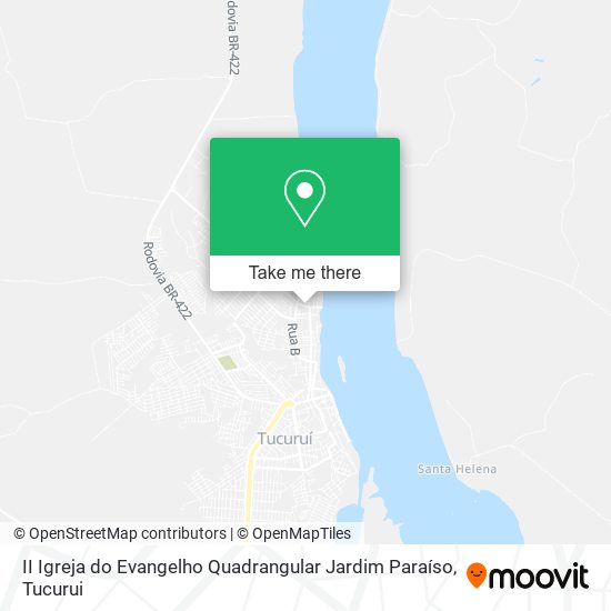 II Igreja do Evangelho Quadrangular Jardim Paraíso map