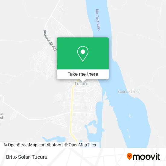 Brito Solar map