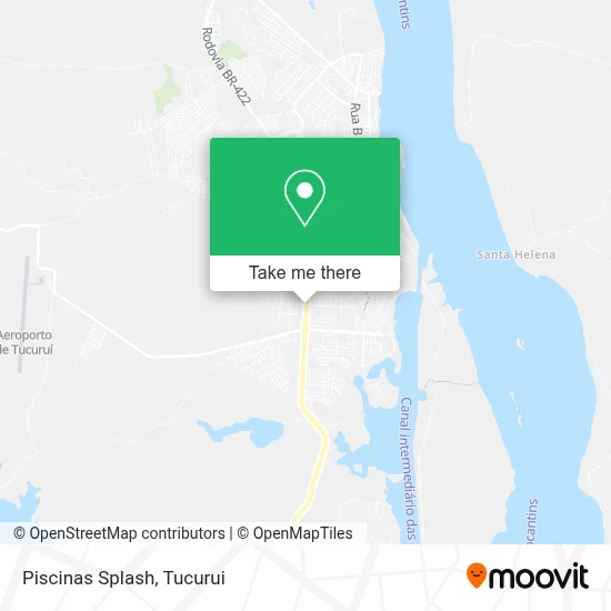 Piscinas Splash map