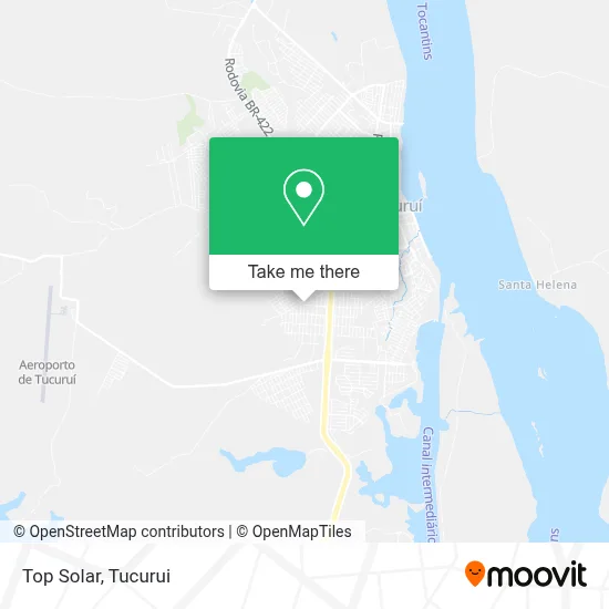 Top Solar map