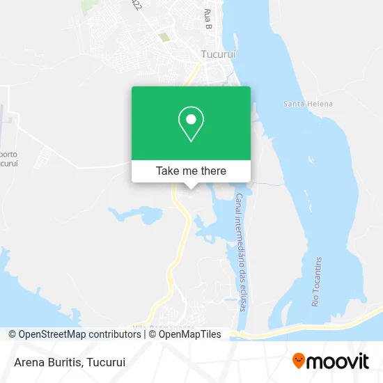 Arena Buritis map