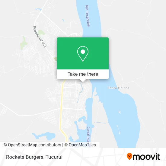Rockets Burgers map