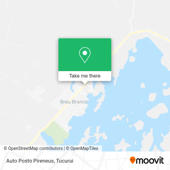 Auto Posto Pireneus map