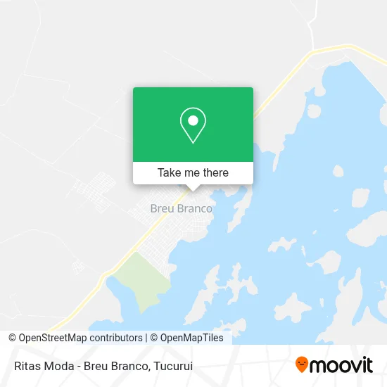 Ritas Moda - Breu Branco map