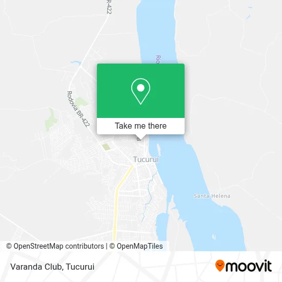 Varanda Club map