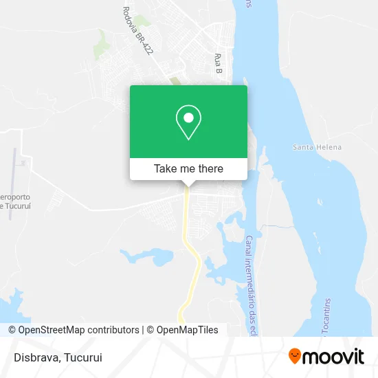 Disbrava map