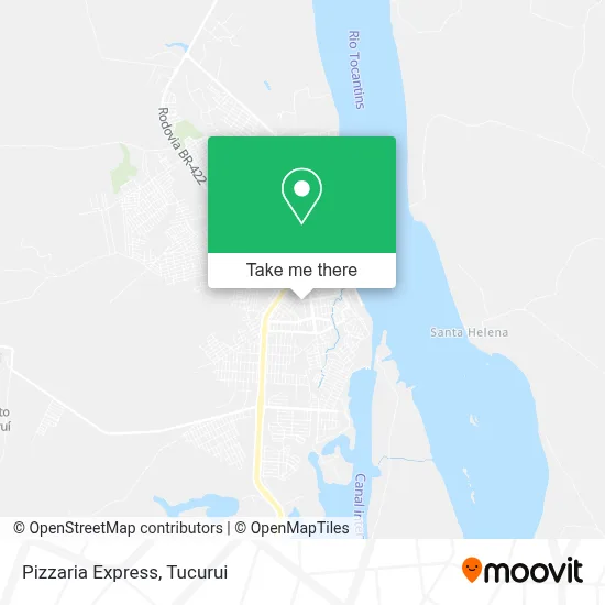 Pizzaria Express map