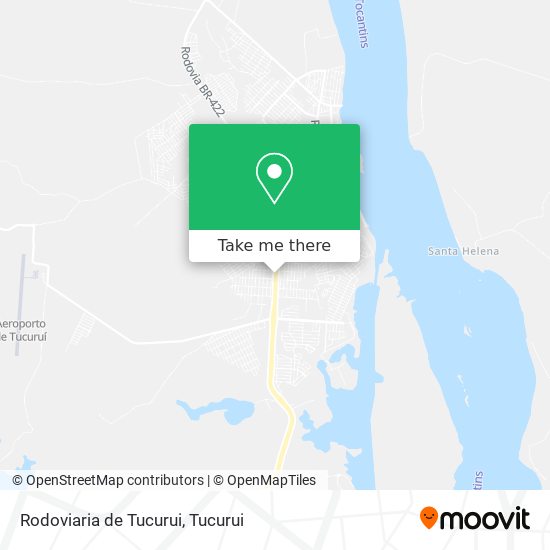 Mapa Rodoviaria de Tucurui