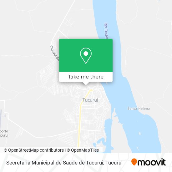 Secretaria Municipal de Saúde de Tucurui map