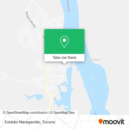 Estádio Navegantão map