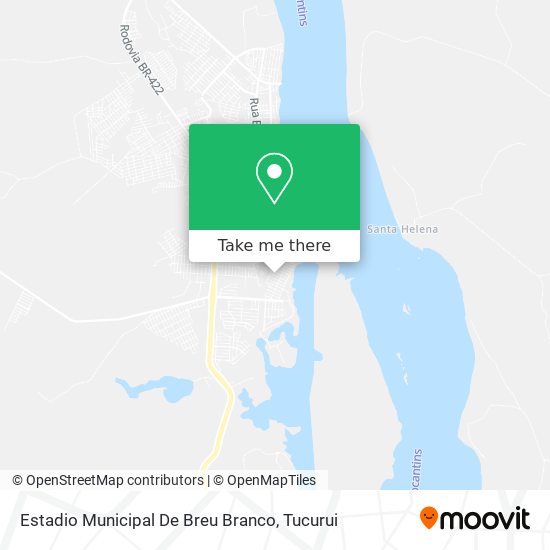 Estadio Municipal De Breu Branco map