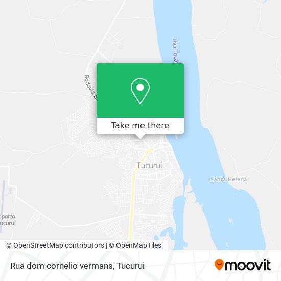 Mapa Rua dom cornelio vermans