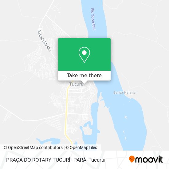 PRAÇA DO ROTARY TUCURÍI-PARÁ map