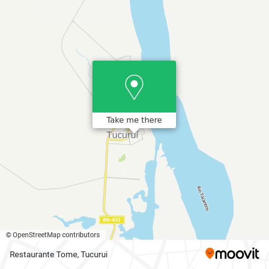 Restaurante Tome map