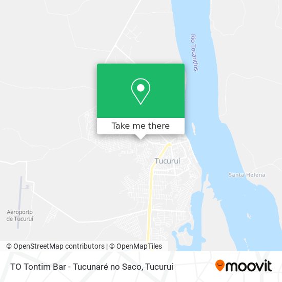 Mapa TO Tontim Bar - Tucunaré no Saco